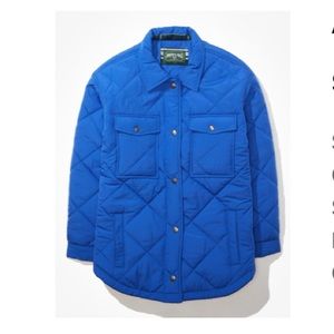 Quilted Puffer Shacket